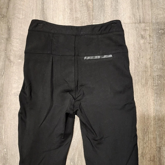 Paige Black Skinny Legging with Leather Details - Picture 5 of 5